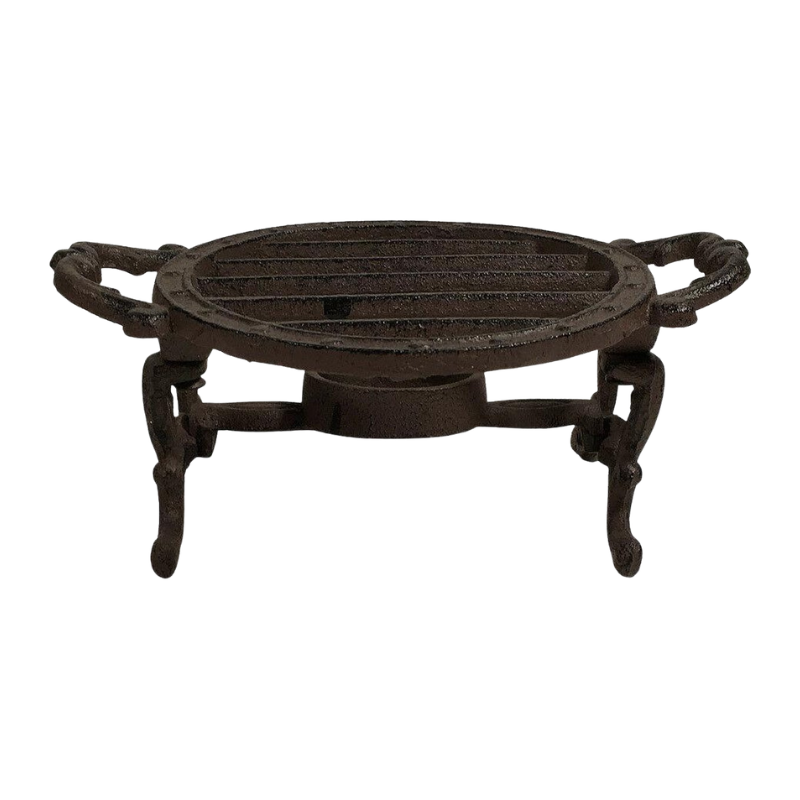 Tea Warmer Cast Iron Brown Warming Plate-Global Food Hub