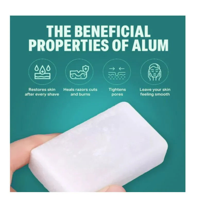 Tropic Alum (Fitkari) Bar - 100g-Global Food Hub