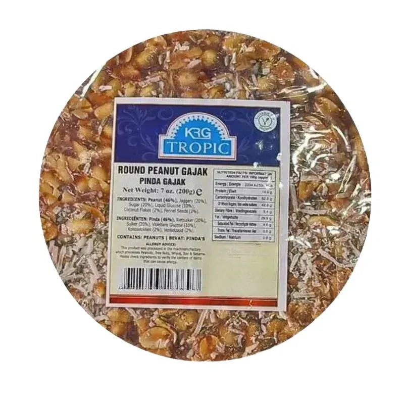 Tropic Gajak Round Peanut - 200g-Global Food Hub