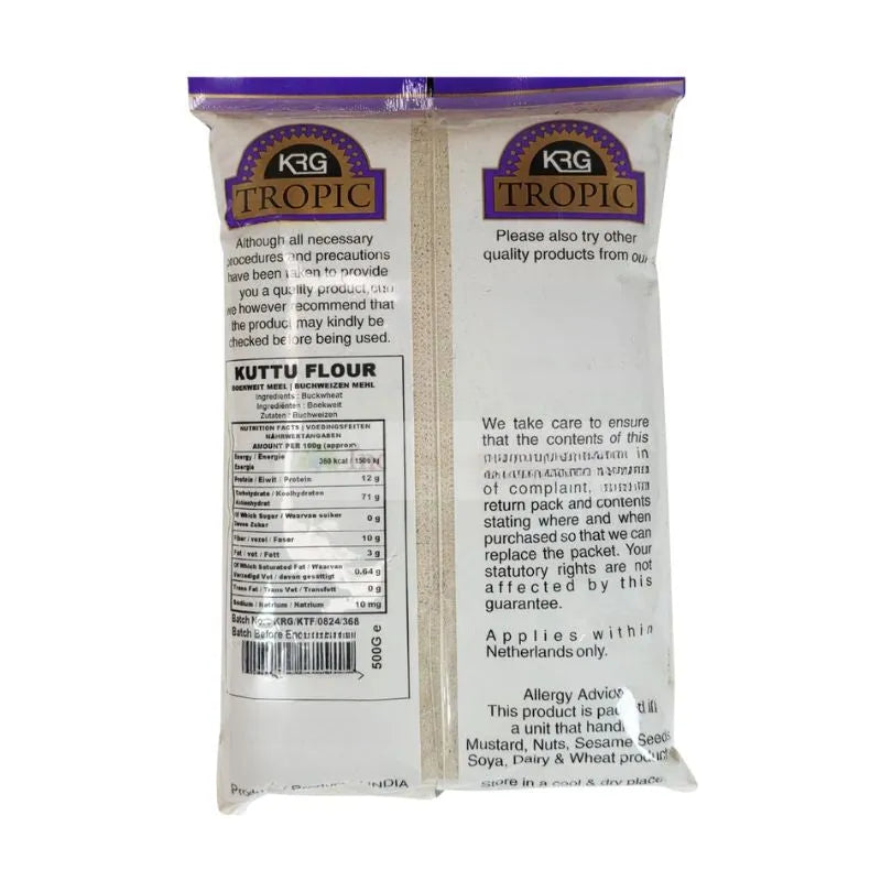 Tropic Kuttu (Buckwheat) Flour - 500g-Global Food Hub