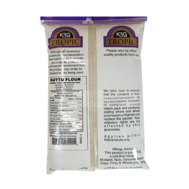 Tropic Kuttu (Buckwheat) Flour - 500g-Global Food Hub