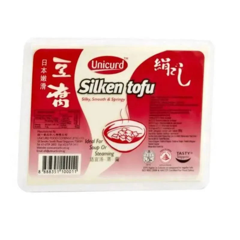 Unicurd Fresh Silken Tofu - 300g-Global Food Hub