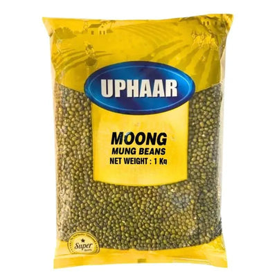 Uphaar Moong Whole (Mung Beans) - 1Kg-Global Food Hub