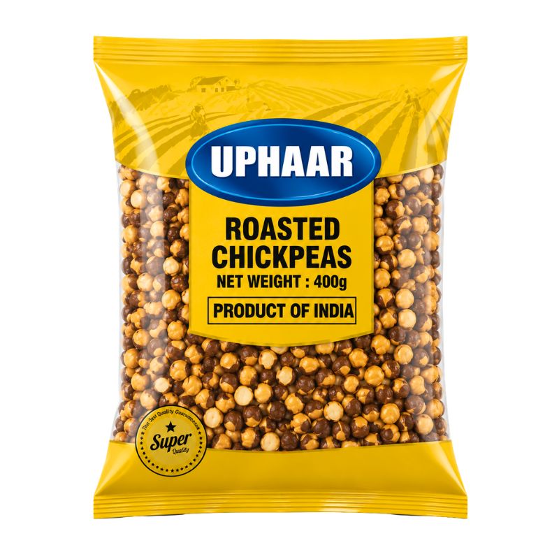 Uphaar Roasted Chickpeas - 400g-Global Food Hub