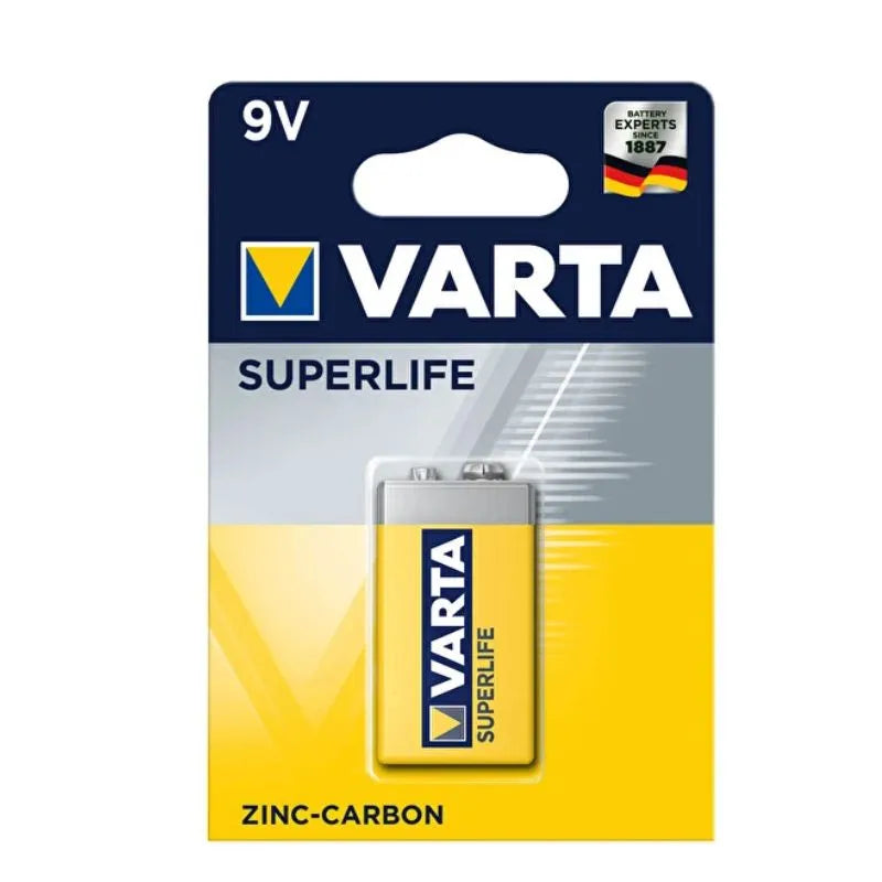 Varta Superlife 9V Zinc-Carbon-Global Food Hub