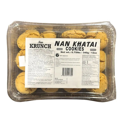 Vidhya Fresh Nan Khatai Cookies- 340g-Global Food Hub