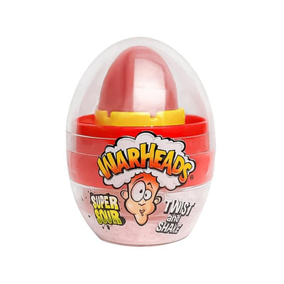 Warheads Super Sour Twist And Shake Lollipop - Strawberry Flavour 18g-Global Food Hub