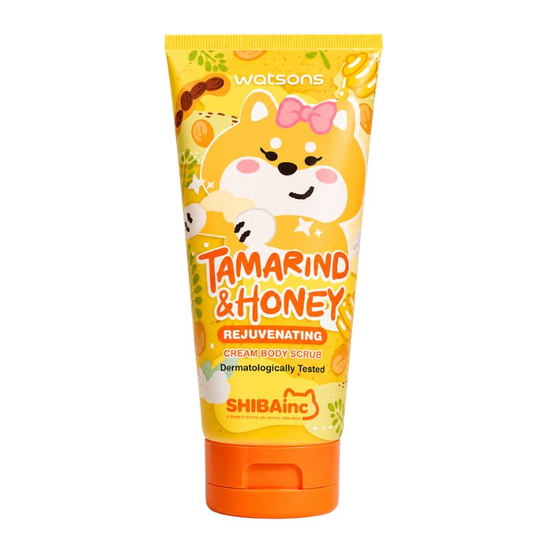 Watsons Tamarind & Honey Rejuvenating Cream Body Scrub - 200g-Global Food Hub