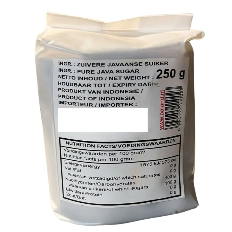 Wayang Brand - Gula Jawa 250g-Global Food Hub