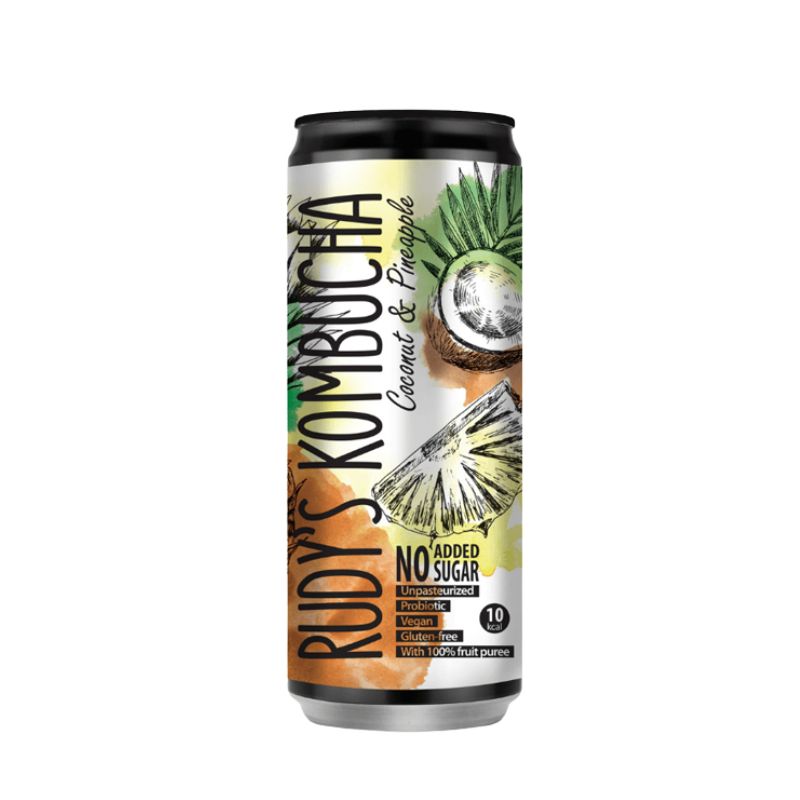 Rudy’s Kombucha Coconut & Pineapple - 330ml