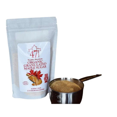 47 North - Organic Granulated Maple Sugar-250 grams-Global Food Hub