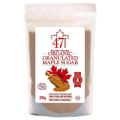 47 North - Organic Granulated Maple Sugar-250 grams-Global Food Hub