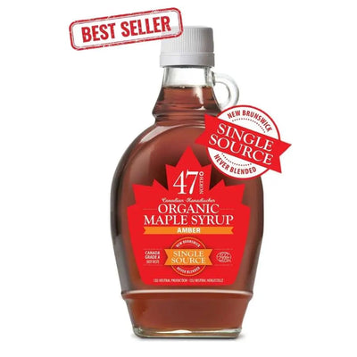 47 North - Organic Maple Syrup Amber-250 ml-Global Food Hub