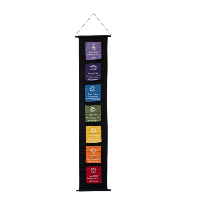 7 Chakra Meditation & Spiritual Wall Decor Hanging-Global Food Hub