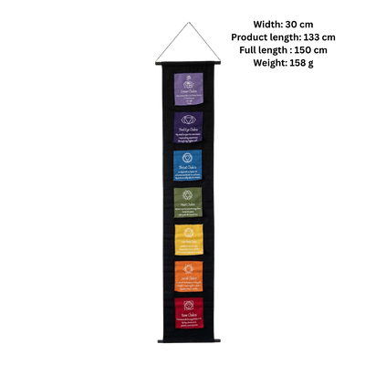7 Chakra Meditation & Spiritual Wall Decor Hanging-Global Food Hub