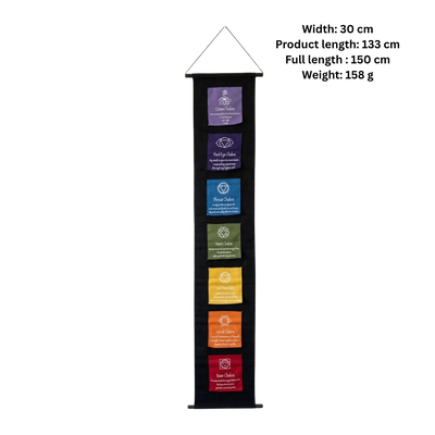 7 Chakra Meditation & Spiritual Wall Decor Hanging-Global Food Hub