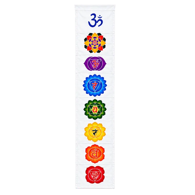 7 Chakra Wall Hanging – Om Meditation & Spiritual Decor-Global Food Hub