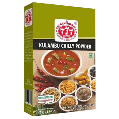 777 Brand- Kulambu Chilly Powder- 165g-Global Food Hub