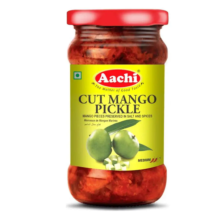 AACHI - Cut mango Pickle-300 grams-Global Food Hub