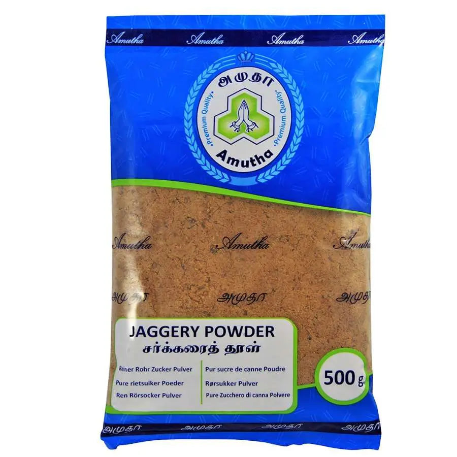 AMUTHA Jaggery Powder Brown-500 grams-Global Food Hub