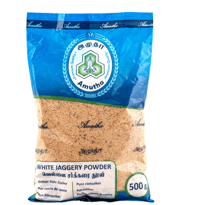AMUTHA-Jaggery Powder White-500 grams-Global Food Hub