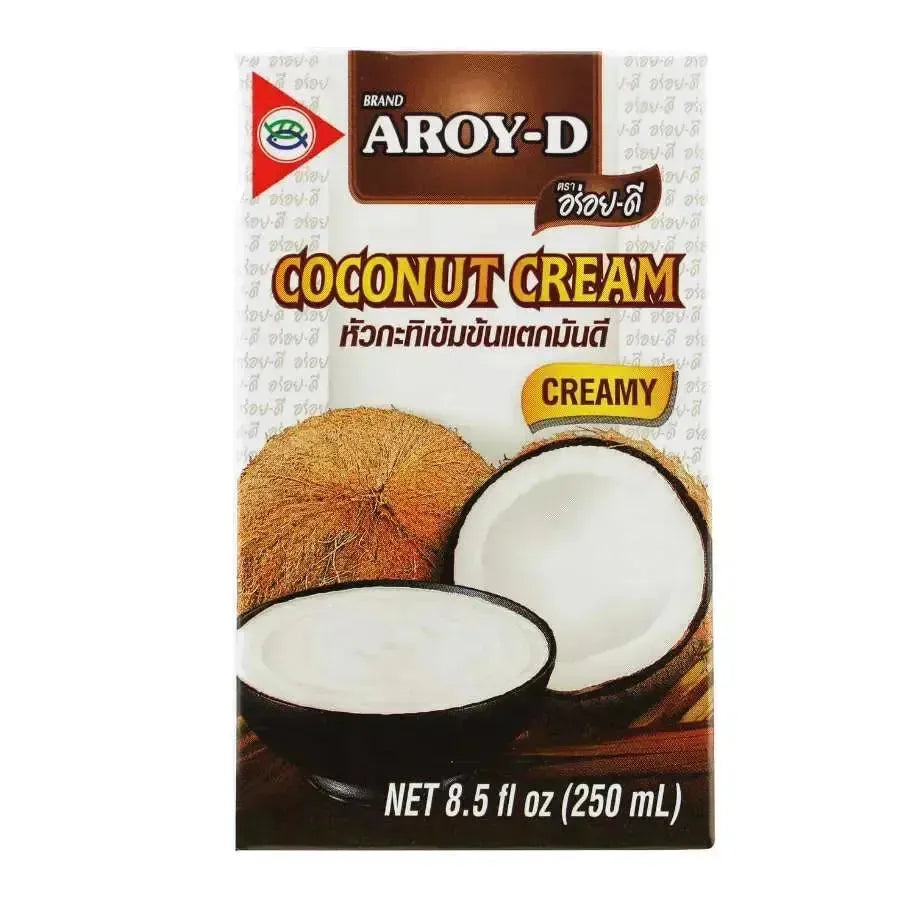 AROY-D - Coconut Cream UHT 21% Fat - 1L-Global Food Hub