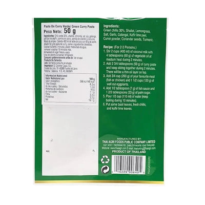 AROY-D - Green Curry Paste - 50g-Global Food Hub