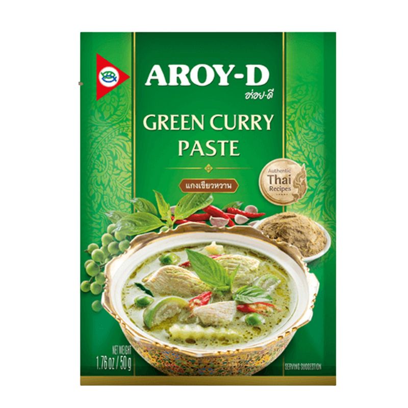 AROY-D - Green Curry Paste - 50g-Global Food Hub