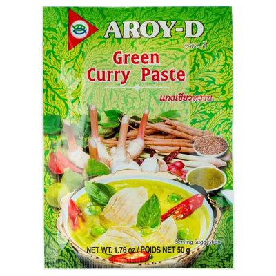 AROY-D - Green Curry Paste-50 grams-Global Food Hub