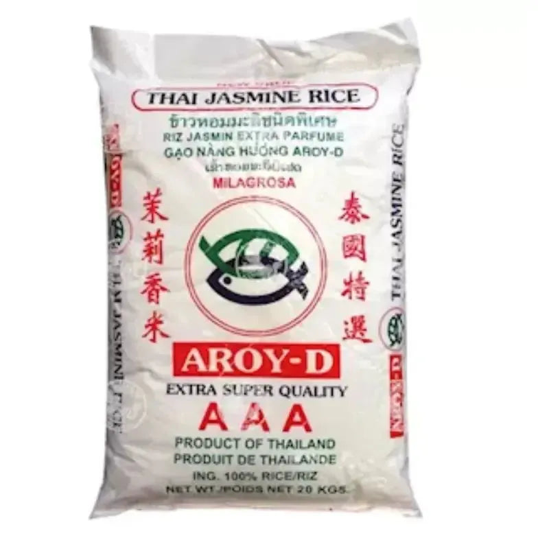 AROY-D - Thai Hom Mali Rice - 10Kgs-Global Food Hub