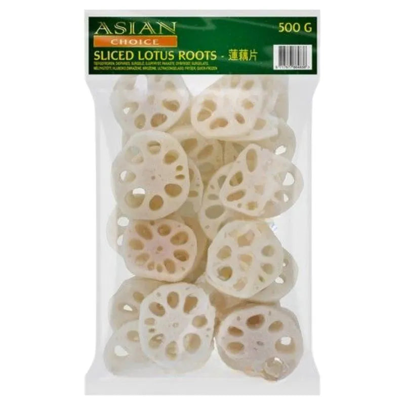 ASIAN CHOICE - Frozen Lotus Root Slices-500 grams-Global Food Hub