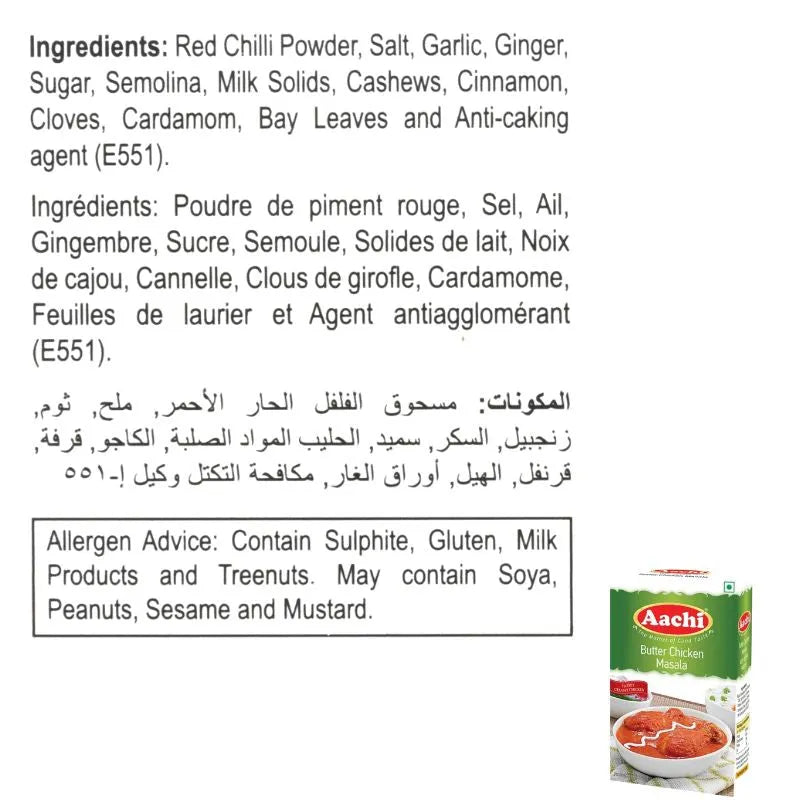Aachi Butter Chicken Masala - 160g-Global Food Hub