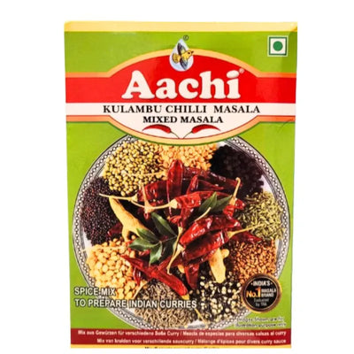 Aachi Kulambu Chilli Masala - 100g-Global Food Hub