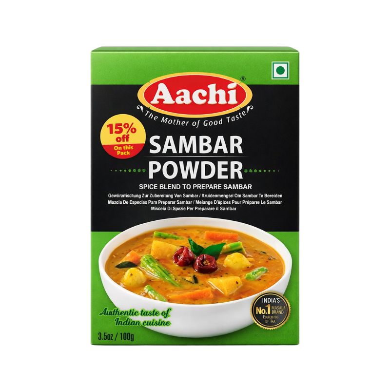 Aachi Sambar Powder - 100g-Global Food Hub