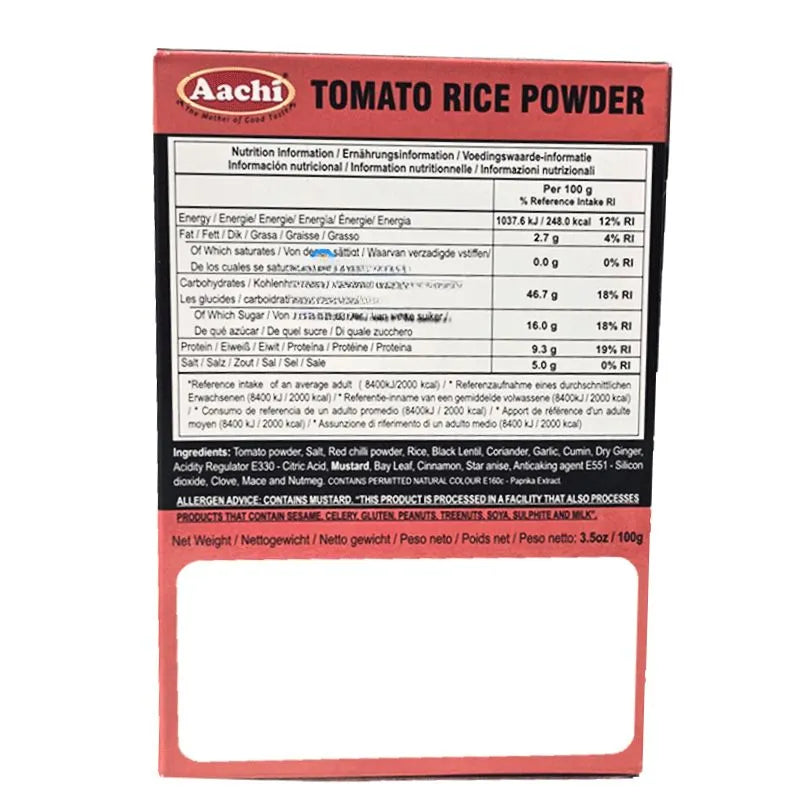 Aachi Tomato Rice Powder - 100g-Global Food Hub