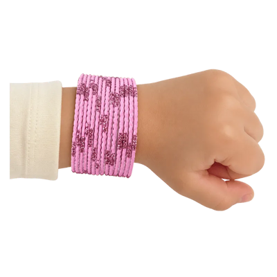 Aadhya Kids Bangles Set of 24 - Dusty Pink - Size 2.20-Global Food Hub