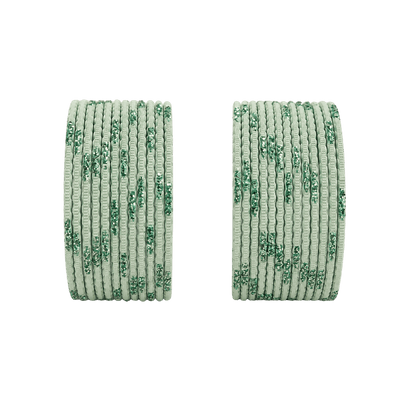 Aadhya Kids Bangles Set of 24 - Mint Green- Size 2.00-Global Food Hub