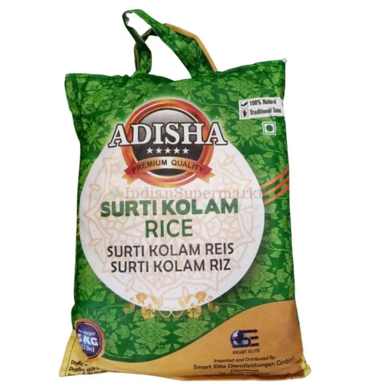 Adisha Surti Kolum Rice-5 Kilograms-Global Food Hub