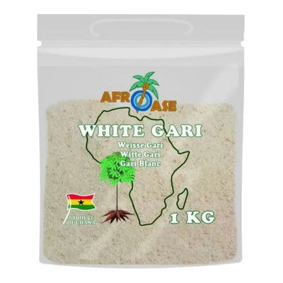 Afroase White Gari - 1Kg-Global Food Hub