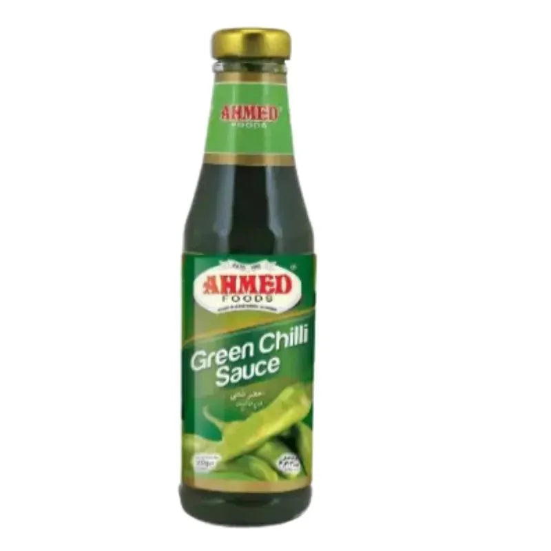 Ahmed Foods - Green Chilli Sauce-300 Grams-Global Food Hub