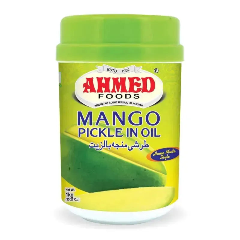 Ahmed Mango Pickle in Oil - 1Kg-Global Food Hub