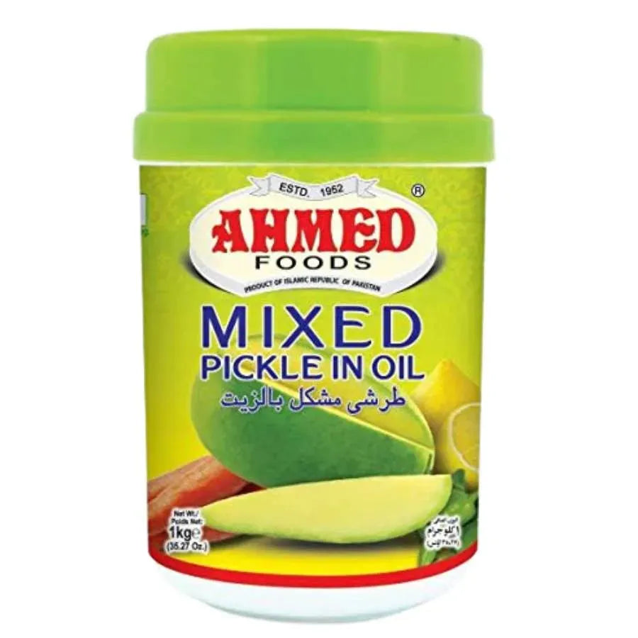 Ahmed Mixed Pickle - 1Kg-Global Food Hub