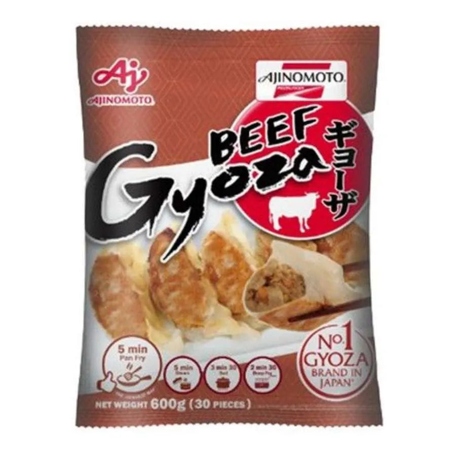 Ajinomoto Frozen Beef Gyoza - 600g-Global Food Hub