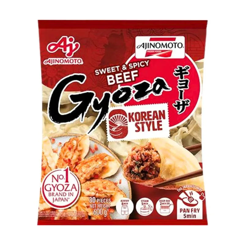 Ajinomoto Frozen Beef Korean Style Gyoza - 600g-Global Food Hub