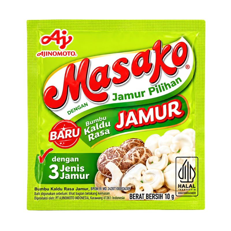 Ajinomoto Masako Jamur Mushroom Flavor Seasoning Powder - 10g-Global Food Hub