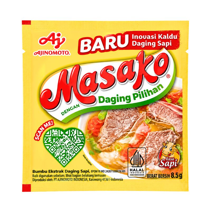 Ajinomoto Masako Rasa Sapi Beef Flavor Seasoning Powder - 8.5g-Global Food Hub