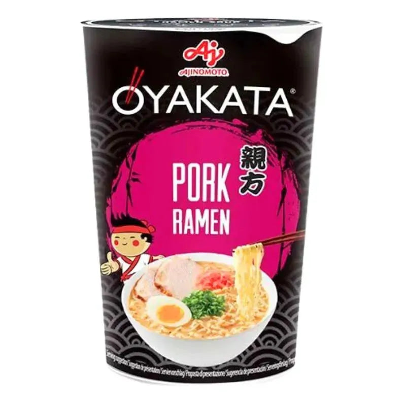 Ajinomoto Oyakata -Instant Noodles Ramen Pork Cup - 62g-Global Food Hub