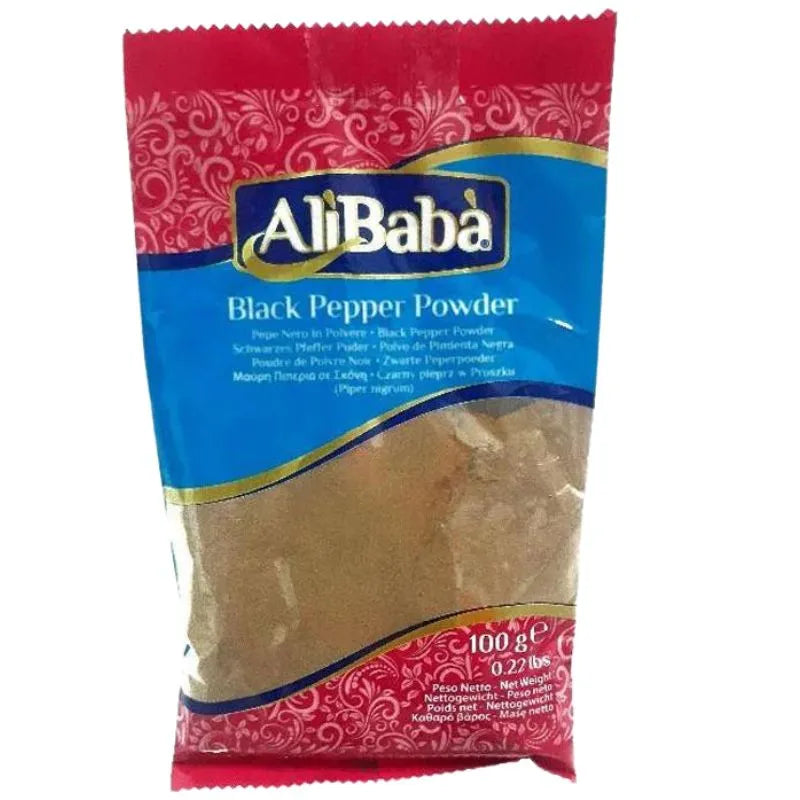 Ali Baba Black Pepper Powder-100 grams-Global Food Hub