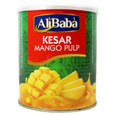 Ali Baba Kesar Mango Pulp-850 grams-Global Food Hub
