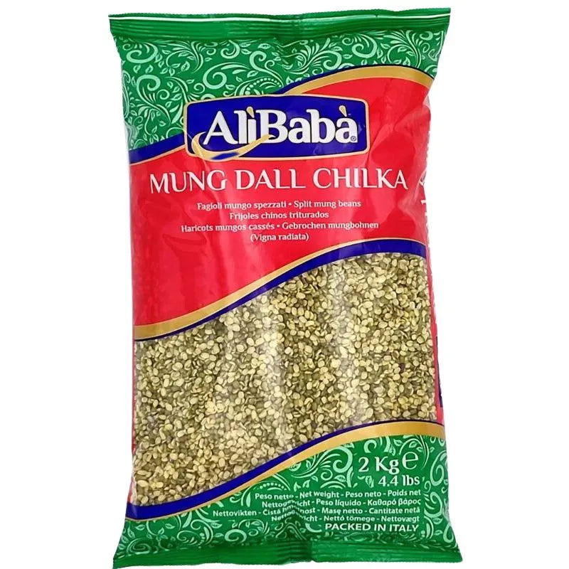 Ali Baba Moong Dal Chilka - 2Kgs-Global Food Hub